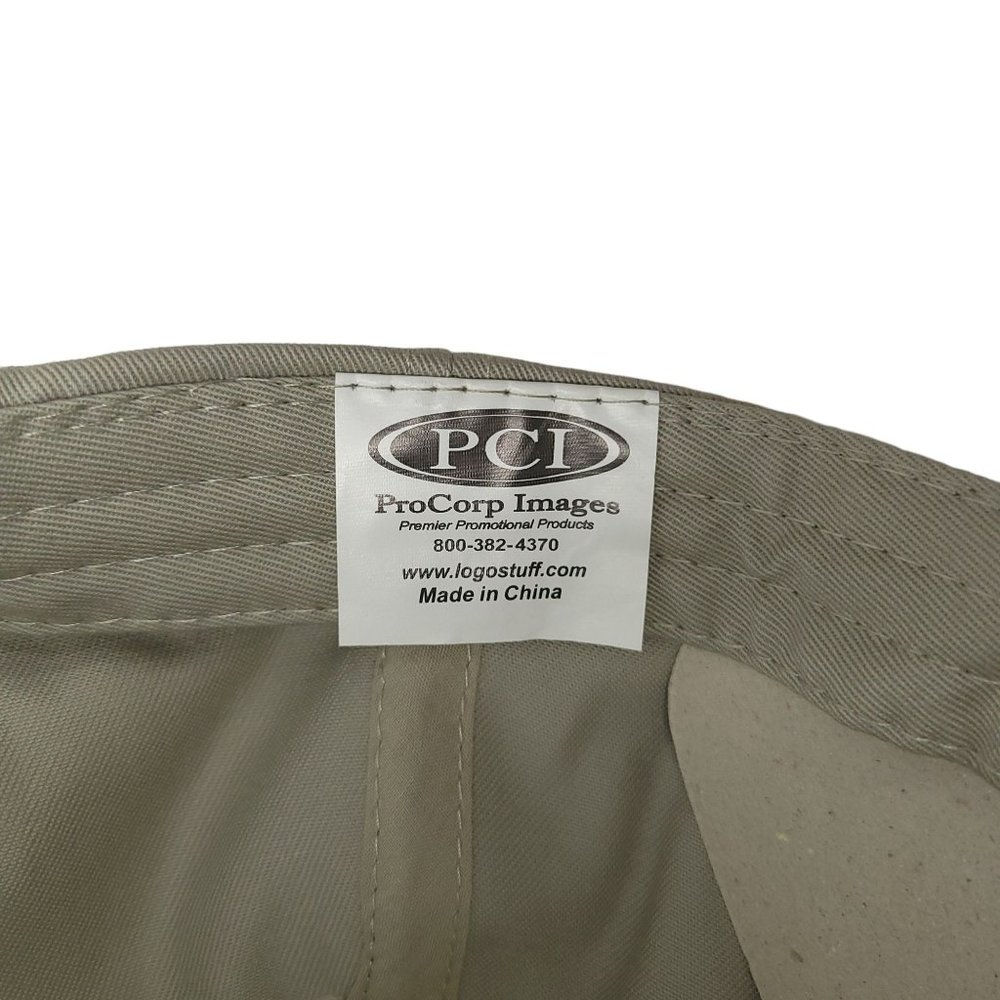 RSC Rental Services Adjustable Slide Cap Trucker Hat Khaki Black ProCorp Images - Picture 10 of 10